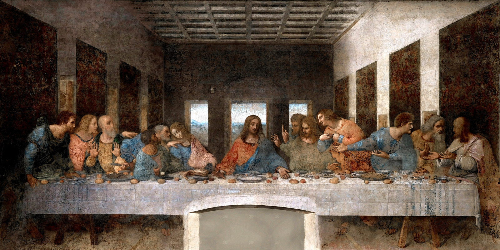 Секреты фрески Леонардо да Винчи «Тайная вечеря»