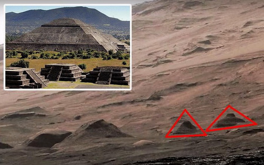 Снимок с пирамидами на Марсе сотрудники NASA скрывали более полгода