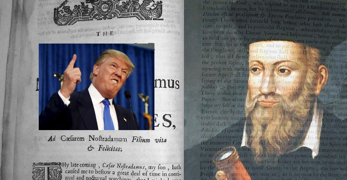 Нострадамус якобы называл Трампа антихристом, из-за которого начнется Третья Мировая