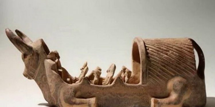 Древний артефакт «летающий корабль» неизвестной цивилизации