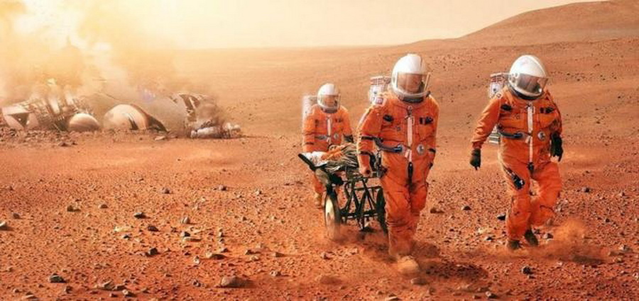 Илон Маск летит на Марс