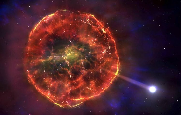 «Незаконченный» взрыв сверхновой выбросил мертвую звезду в скоростной полет через Галактику