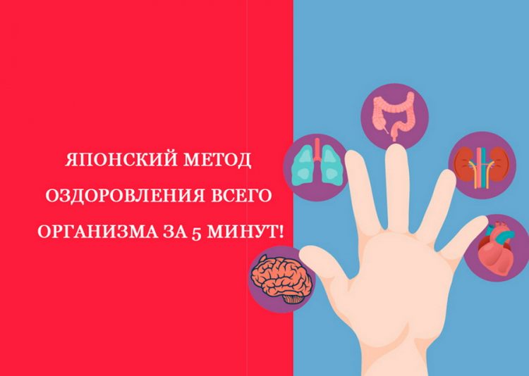 Японский метод оздоровления всего организма за 5 минут!