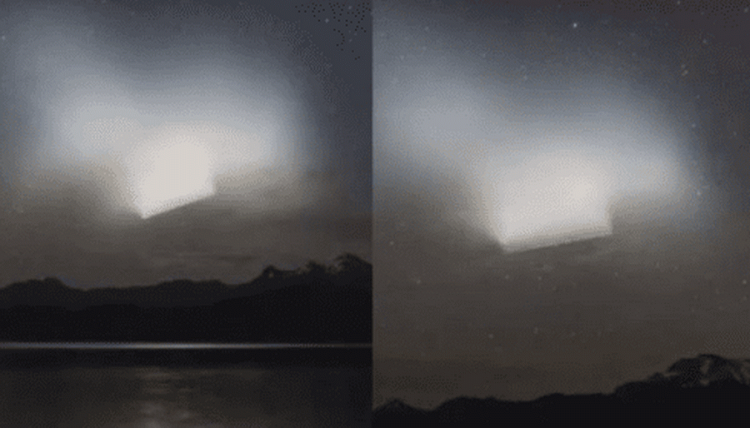 Феноменальный НЛО снят над Аргентиной