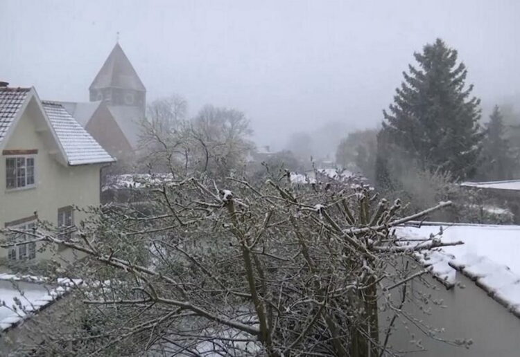 В Бельгии выпало 25 см. снега