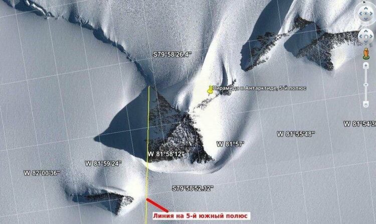 Пирамиды находящиеся в Антарктиде и другие земные цивилизации